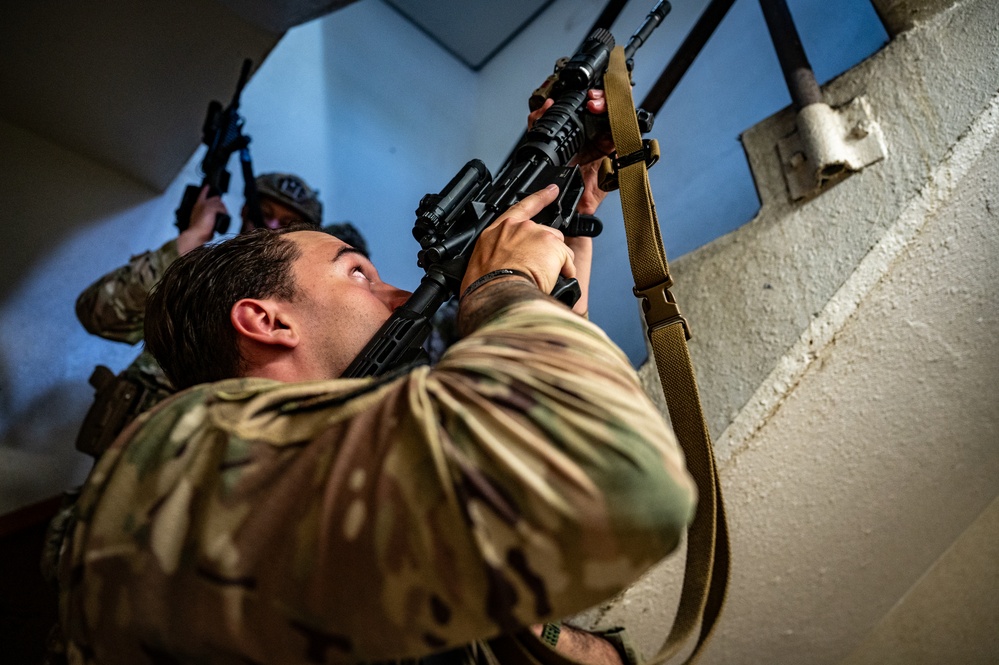 QRF undergoes close-quarters combat training