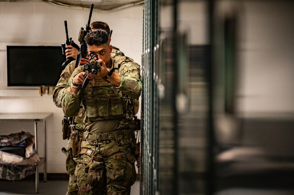 QRF undergoes close-quarters combat training
