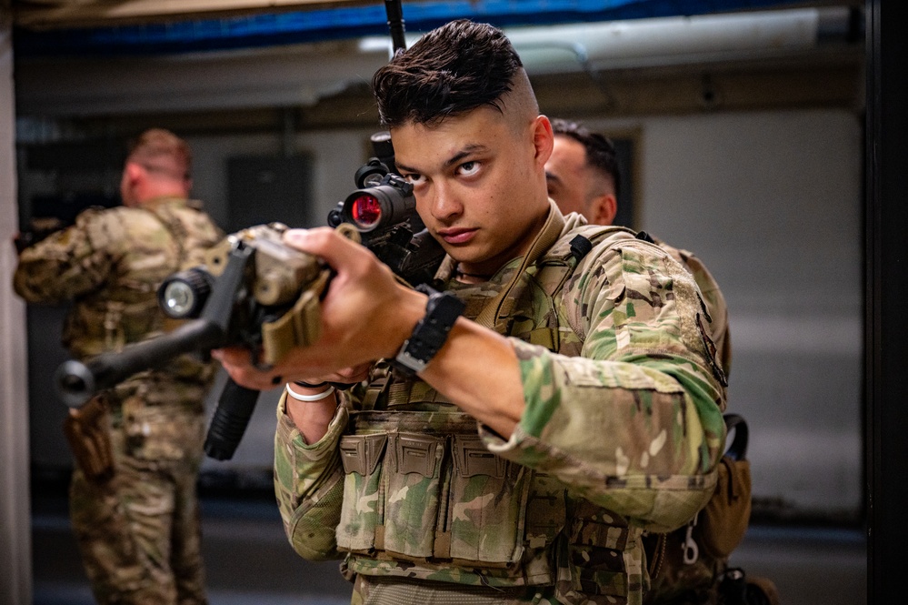 QRF undergoes close-quarters combat training