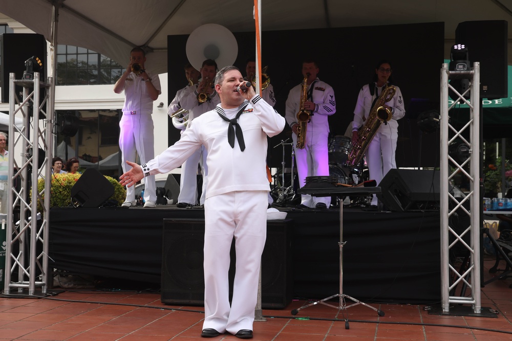 U.S. Fleet Forces Band performs in Panama City