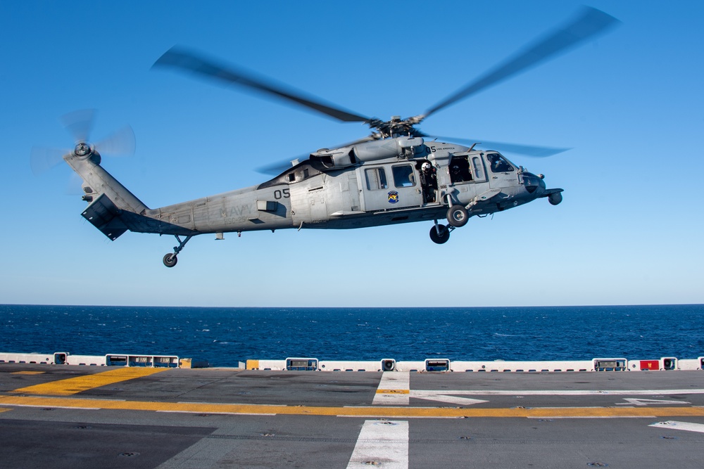 Flight Operations aboard USS America (LHA 6)