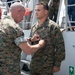 CMC Presents Award At Sea