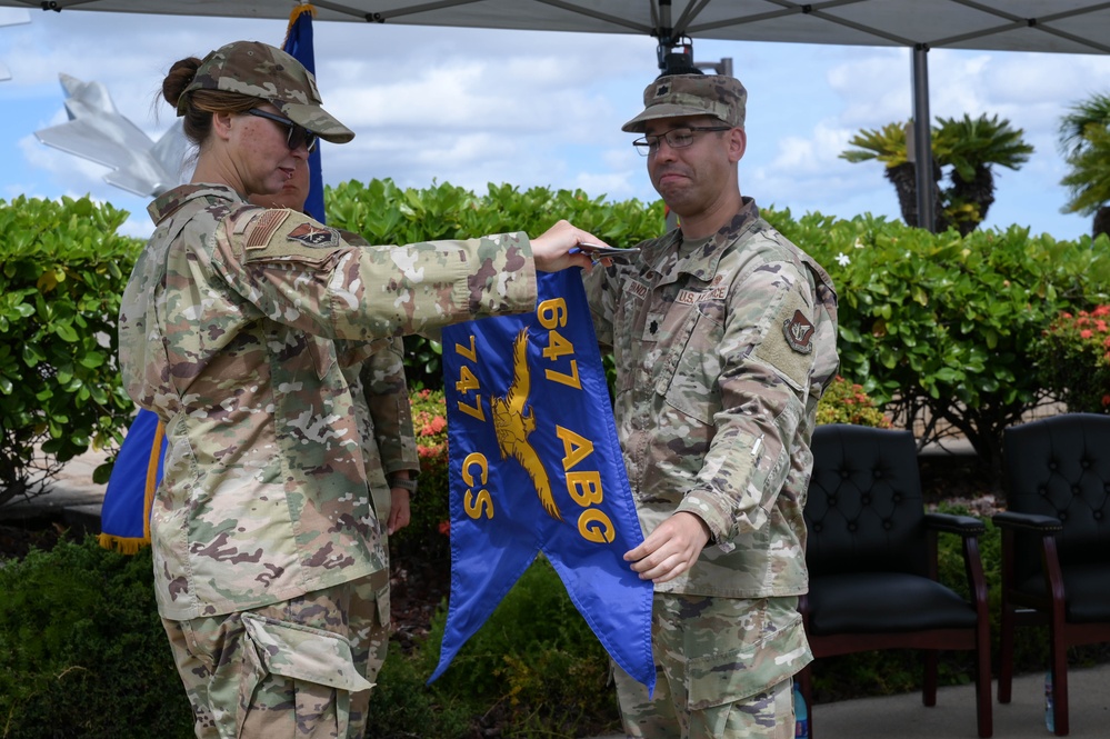747th Communications Squadron redesignation