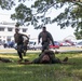 U.S. Marines with MWSS-273 conduct simulated tactical combat casualty care
