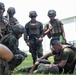 U.S. Marines with MWSS-273 conduct simulated tactical combat casualty care