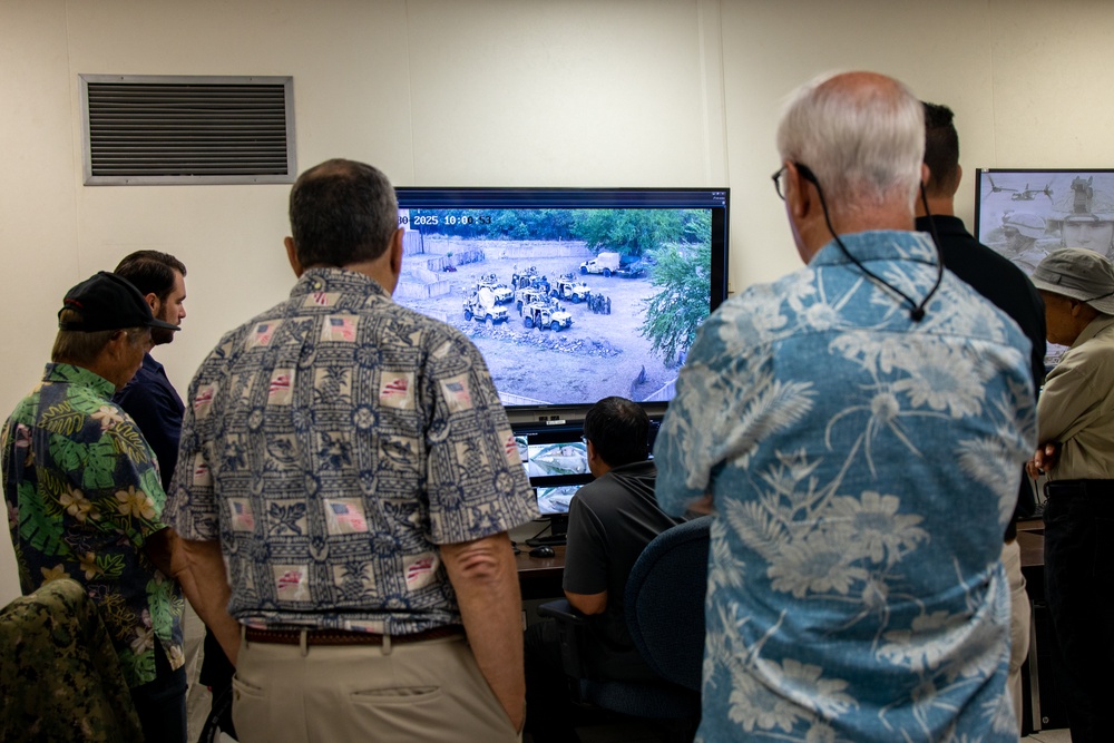 Front Row Seats: Members of the Navy League visit MCTAB
