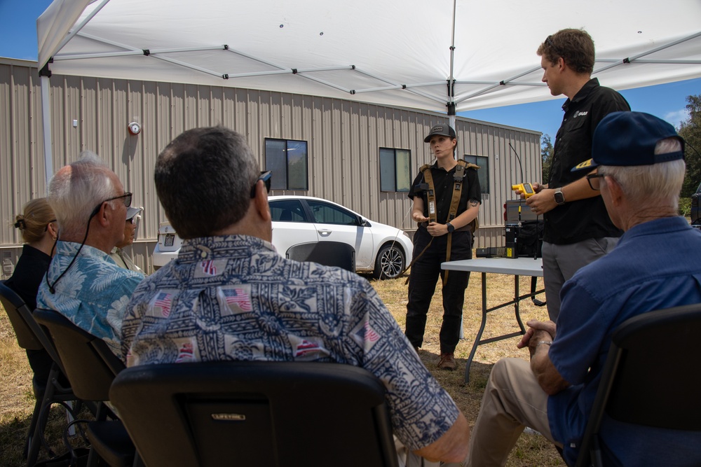 Front Row Seats: Members of the Navy League visit MCTAB