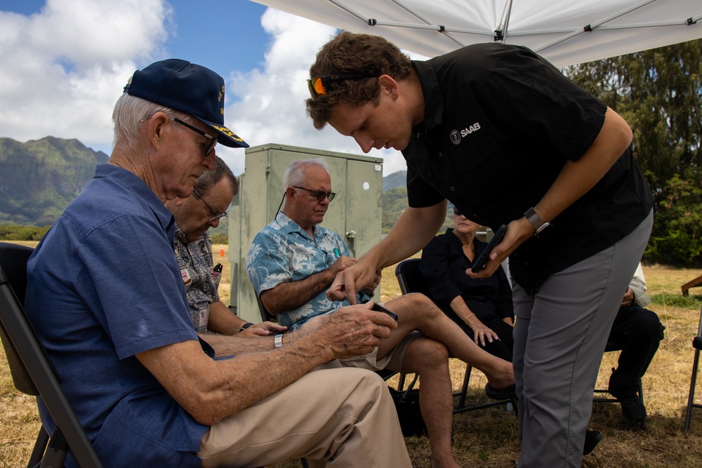 Front Row Seats: Members of the Navy League visit MCTAB