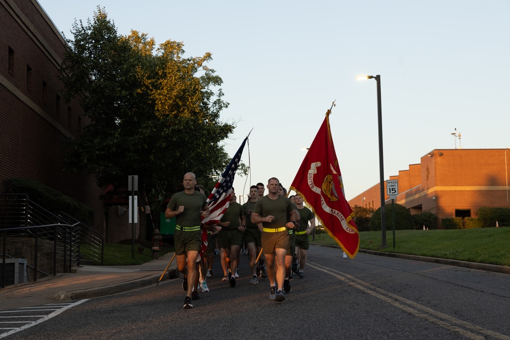 Joint Base Myer Henderson Hall Battalion Motivational Run