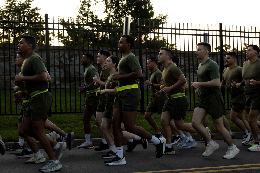 Joint Base Myer Henderson Hall Battalion Motivational Run