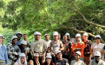 McCampbell Sailors Help Maintain Nagasaka Green Space
