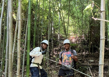 McCampbell Sailors Help Maintain Nagasaka Green Space