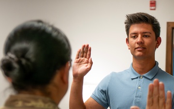 Continuing a Legacy as Pvt. Frey Becomes Fourth-Generation Service Member
