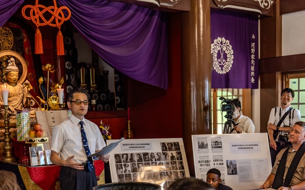 From execution to reconciliation - WWII US Airmen POWs memorialized in Japan by Family, Family of their executioners