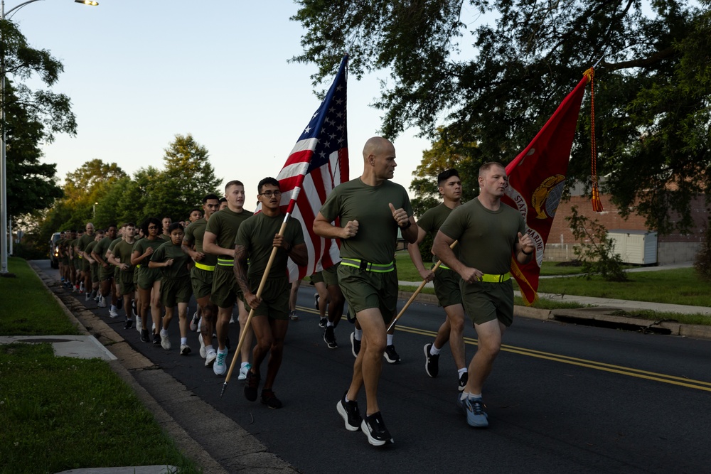 Joint Base Myer Henderson Hall Battalion Motivational Run