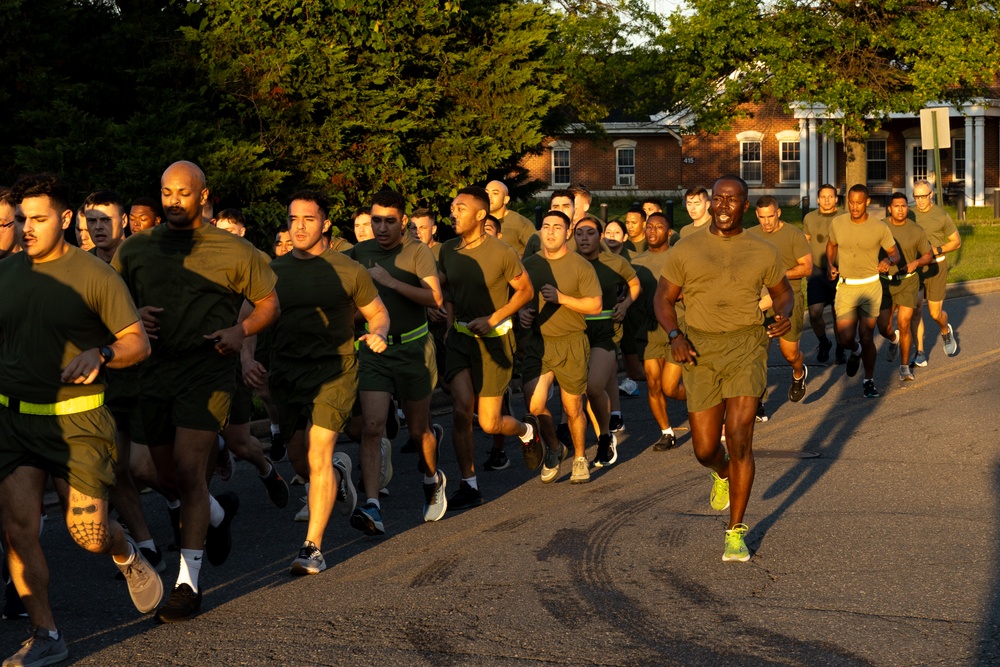 Joint Base Myer Henderson Hall Battalion Motivational Run