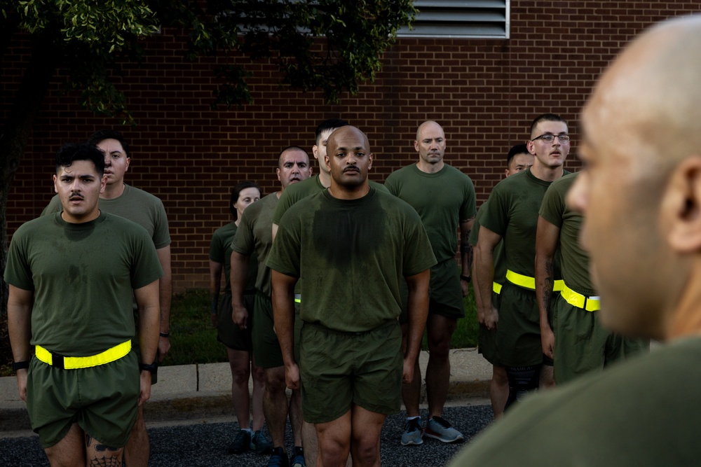 Joint Base Myer Henderson Hall Battalion Motivational Run