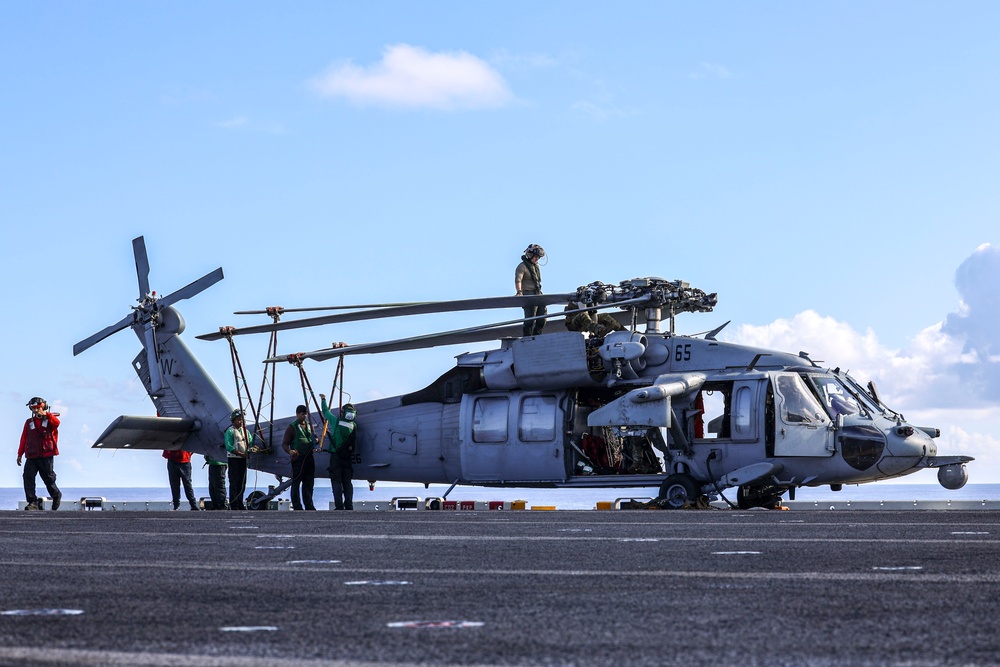 USS Iwo Jima Flight Operations