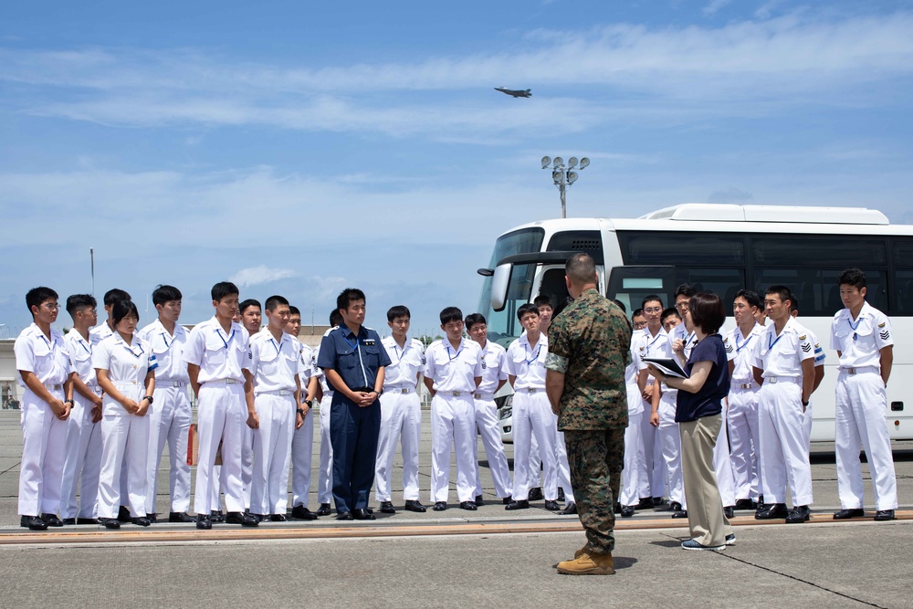 JMSDF Cadet Base Tour at MCAS Iwakuni