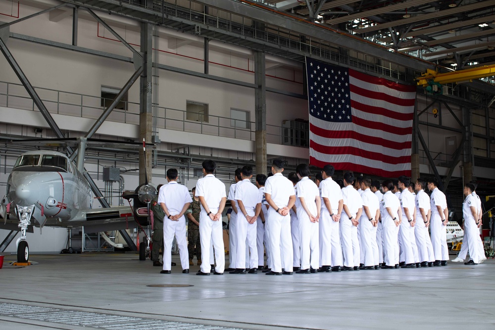 JMSDF Cadet Base Tour at MCAS Iwakuni