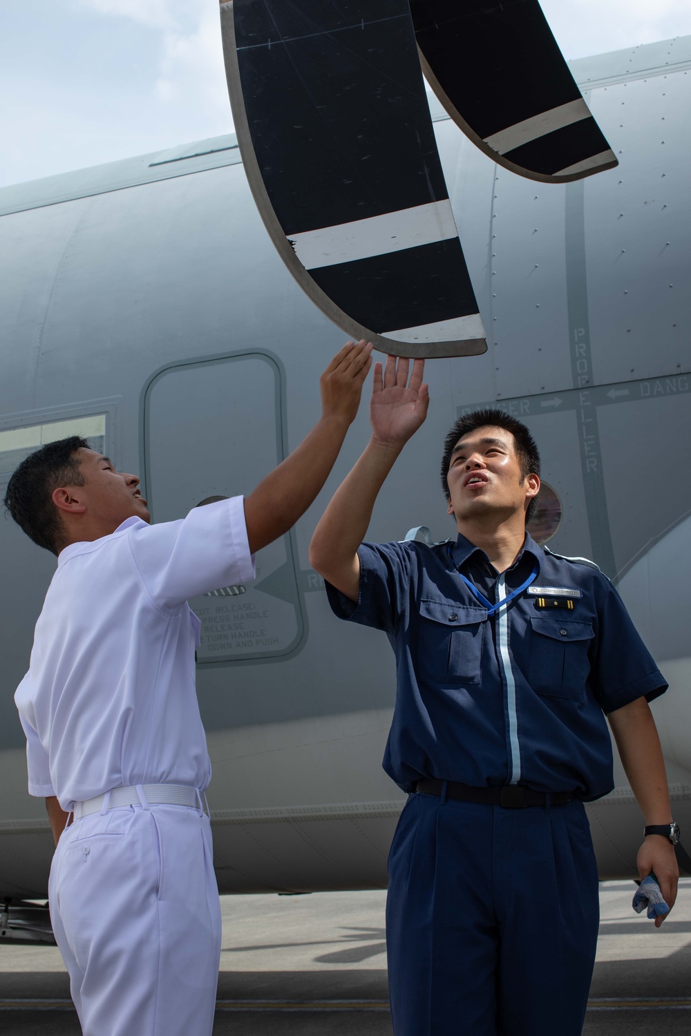 JMSDF Cadet Base Tour at MCAS Iwakuni