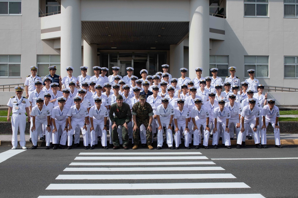 JMSDF Cadet Base Tour at MCAS Iwakuni