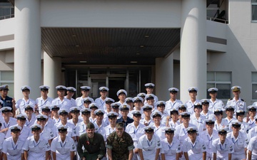 JMSDF Cadet Base Tour at MCAS Iwakuni