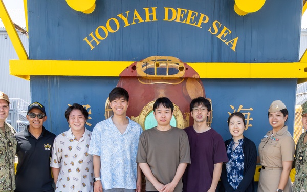 USNMRTC Japanese Fellows Visit to Waterfront Operations Department at SRF JRMC