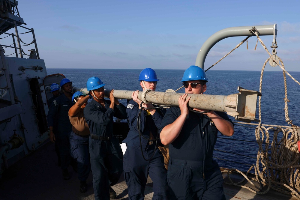 DDG 98 SEA AND ANCHOR