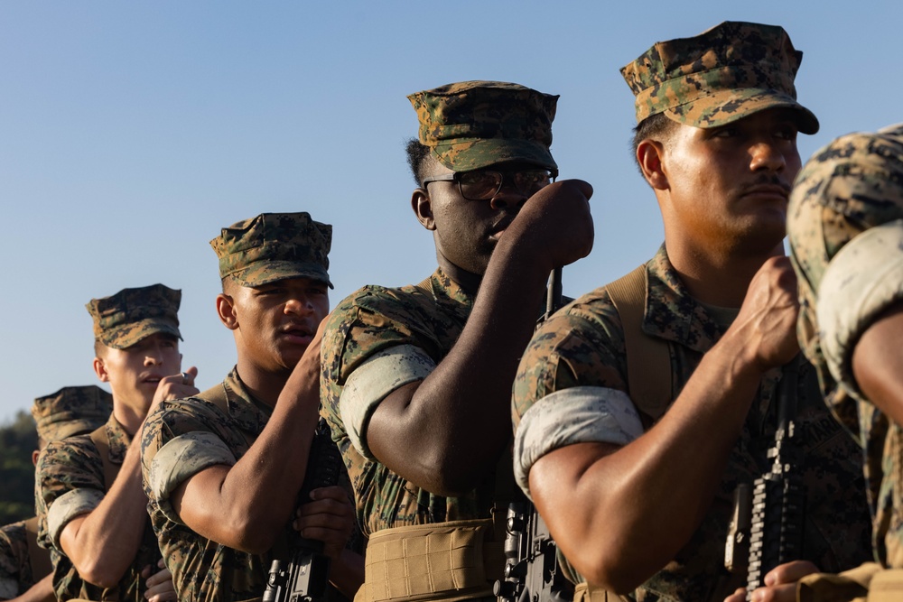 Headquarters Battalion, 3d Marine Division Conducts Change of Command Ceremony