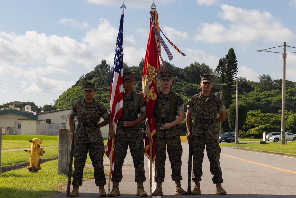 Headquarters Battalion, 3d Marine Division Conducts Change of Command Ceremony
