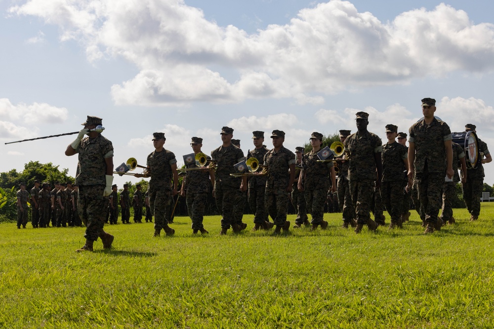 Headquarters Battalion, 3d Marine Division Conducts Change of Command Ceremony