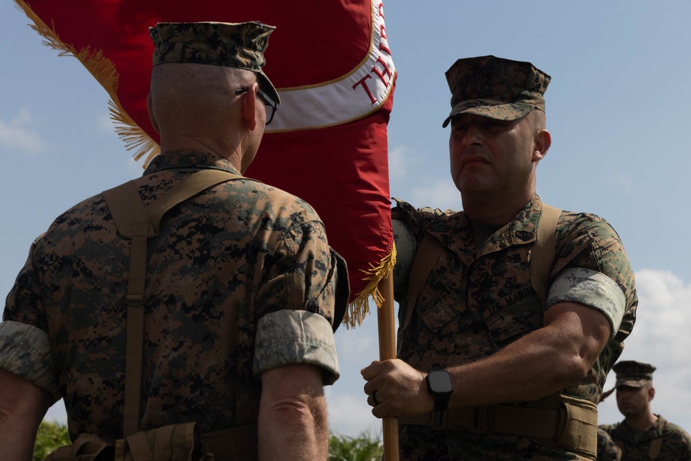 Headquarters Battalion, 3d Marine Division Conducts Change of Command Ceremony