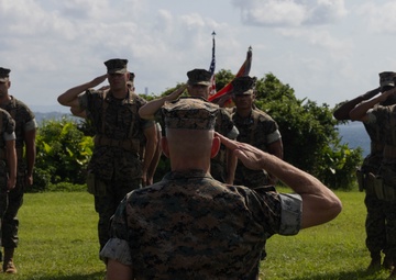 Headquarters Battalion, 3d Marine Division Conducts Change of Command Ceremony