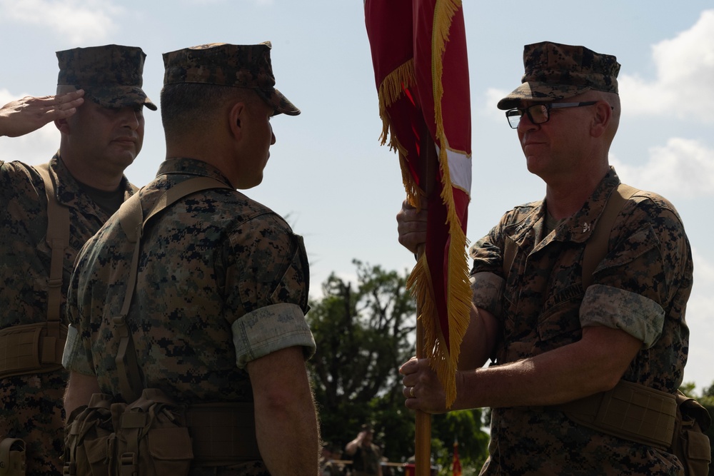 Headquarters Battalion, 3d Marine Division Conducts Change of Command Ceremony