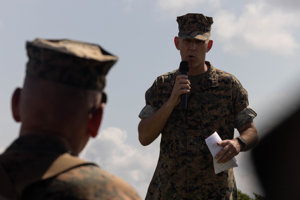 Headquarters Battalion, 3d Marine Division Conducts Change of Command Ceremony