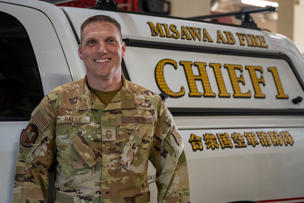 Fighting Fires, Forging Leaders: The Story of Senior Master Sgt. Roger Halle