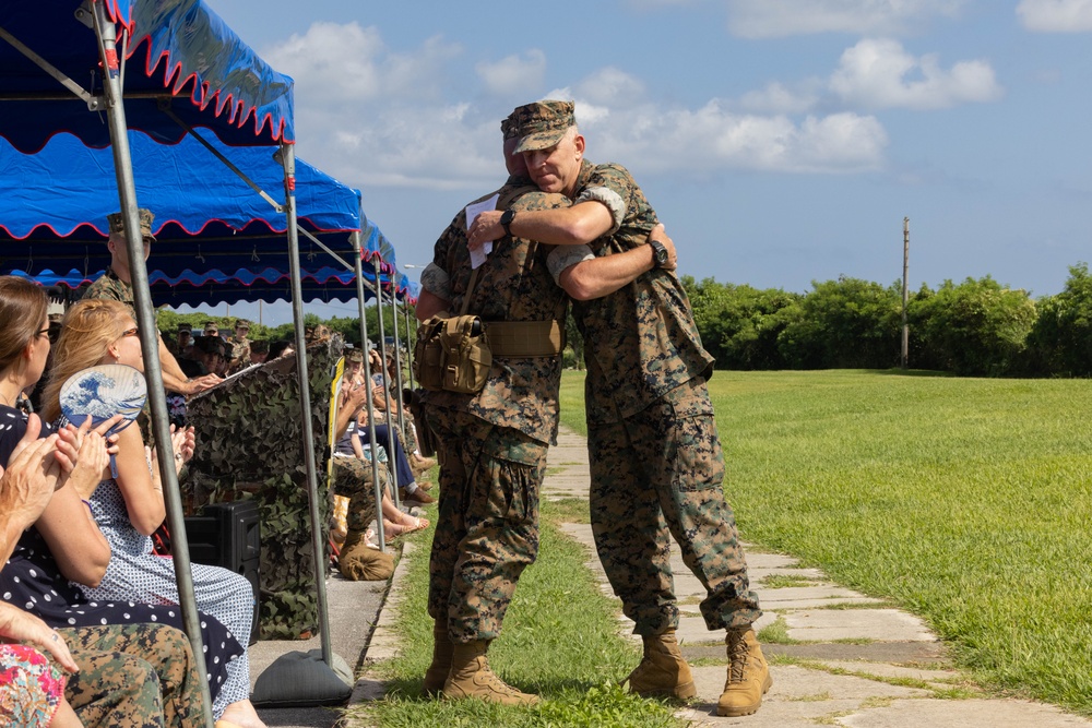 Headquarters Battalion, 3d Marine Division Conducts Change of Command Ceremony