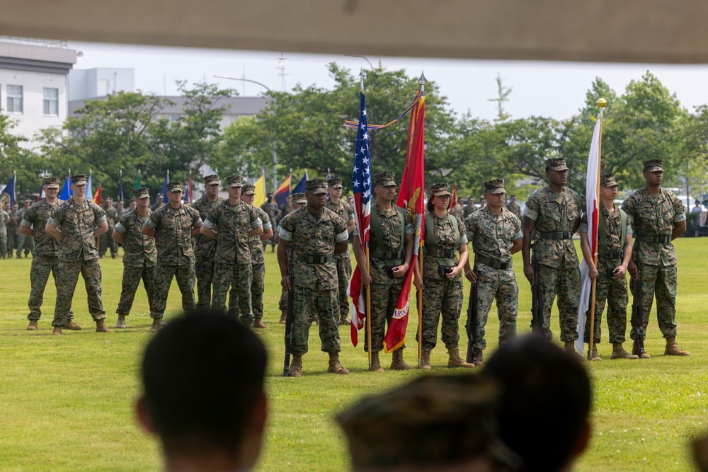 MCAS Iwakuni Change of Command ceremony