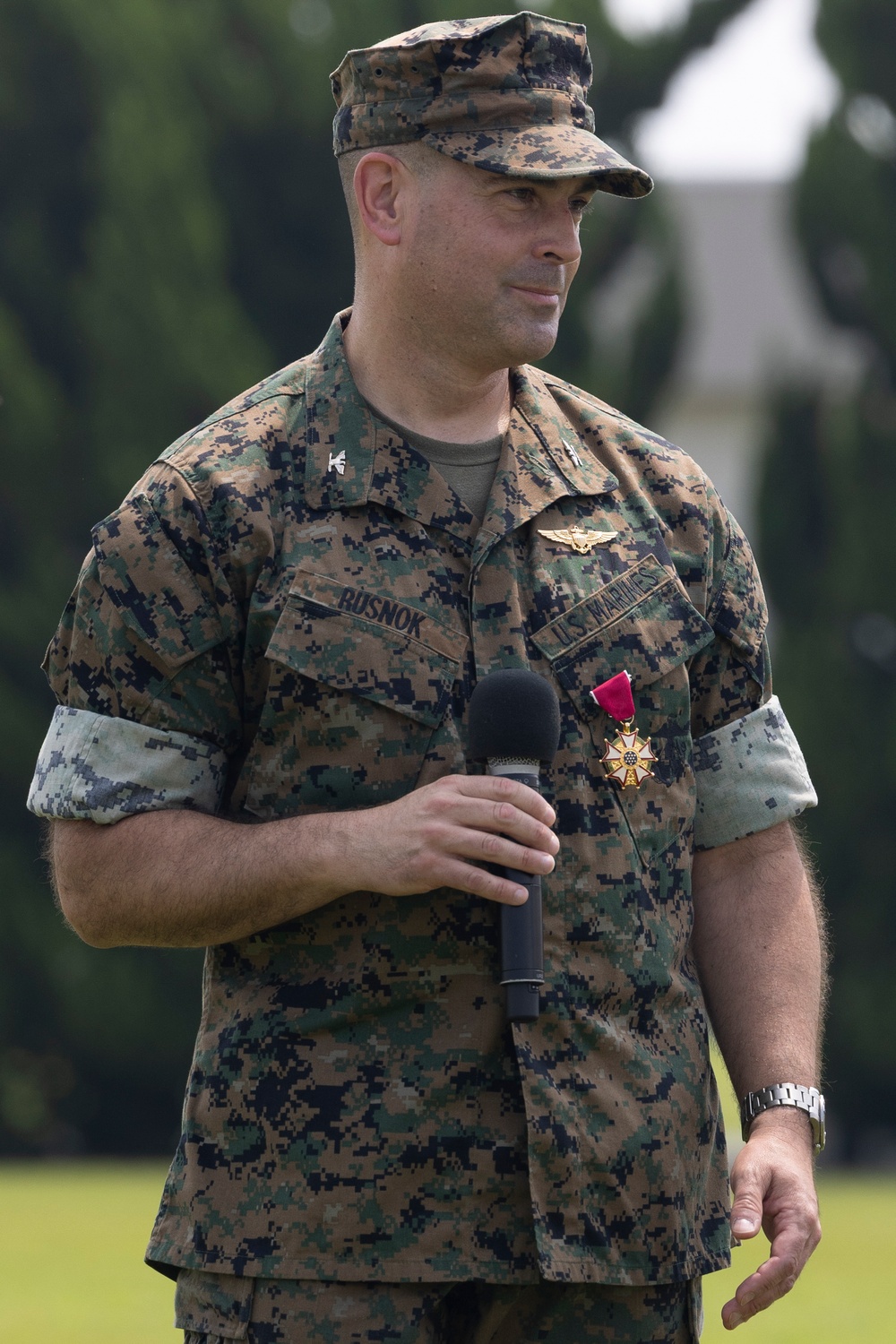 MCAS Iwakuni Change of Command ceremony