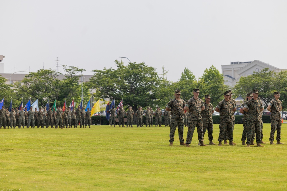 MCAS Iwakuni Change of Command ceremony