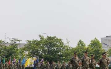 MCAS Iwakuni Change of Command ceremony