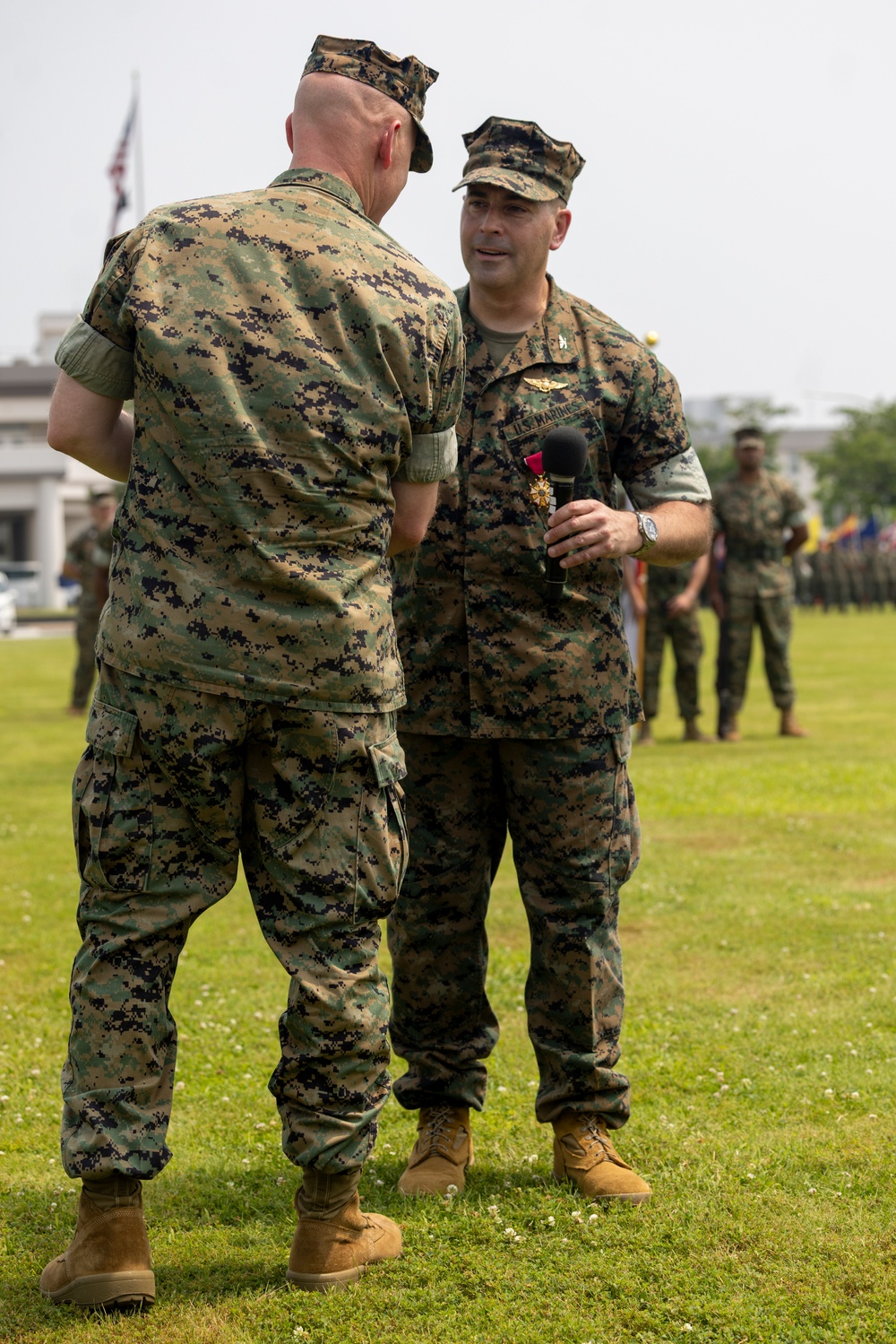 MCAS Iwakuni Change of Command ceremony