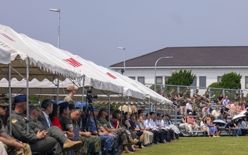 MCAS Iwakuni Change of Command ceremony