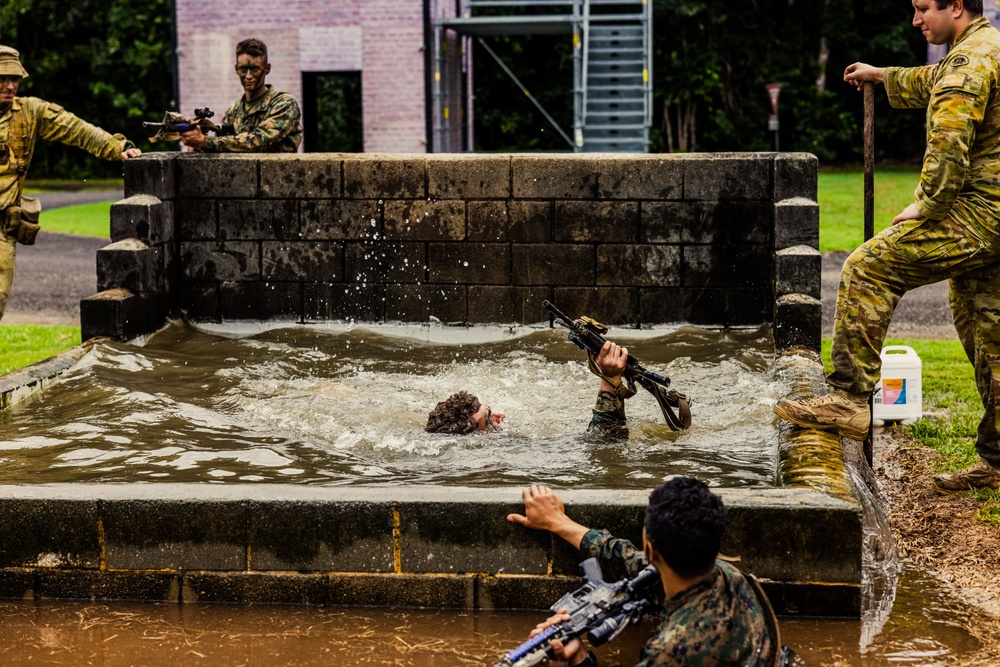 MRF-D 25.3: 3rd Bn., 11th Marines, participates in obstacle course