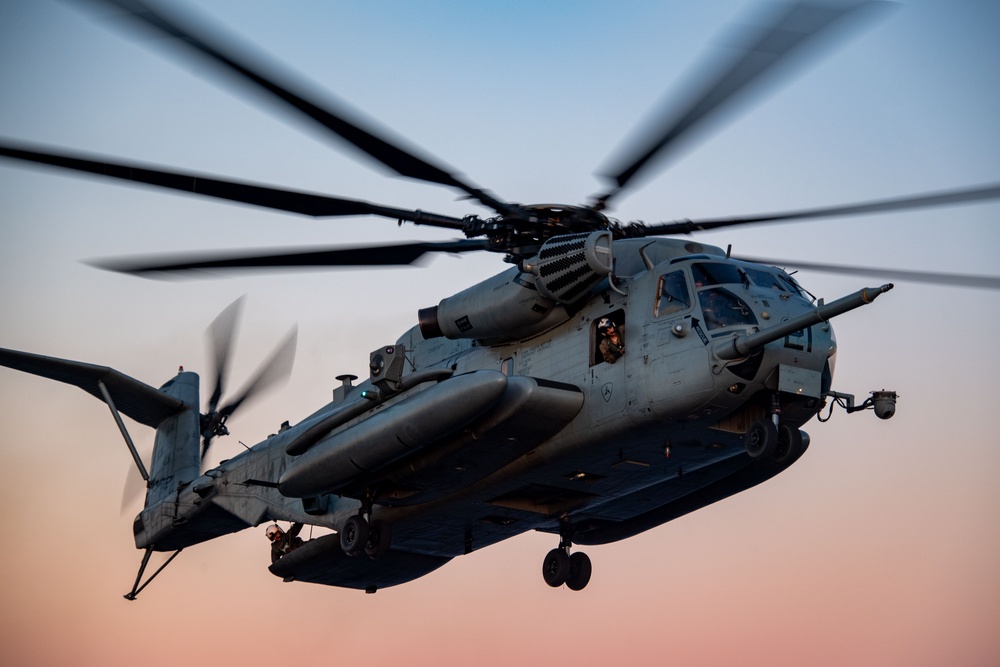 Flight Operations aboard USS America (LHA 6)