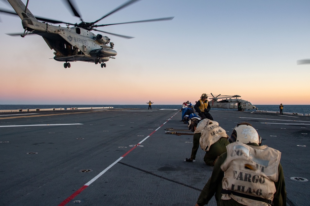 Flight Operations aboard USS America (LHA 6)