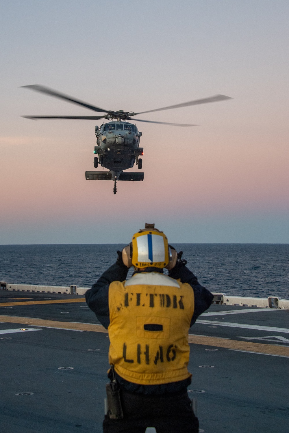 Flight Operations aboard USS America (LHA 6)