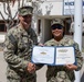 NMCB 4 Lieutenant Awarded SCW, EXW, NAM at Once