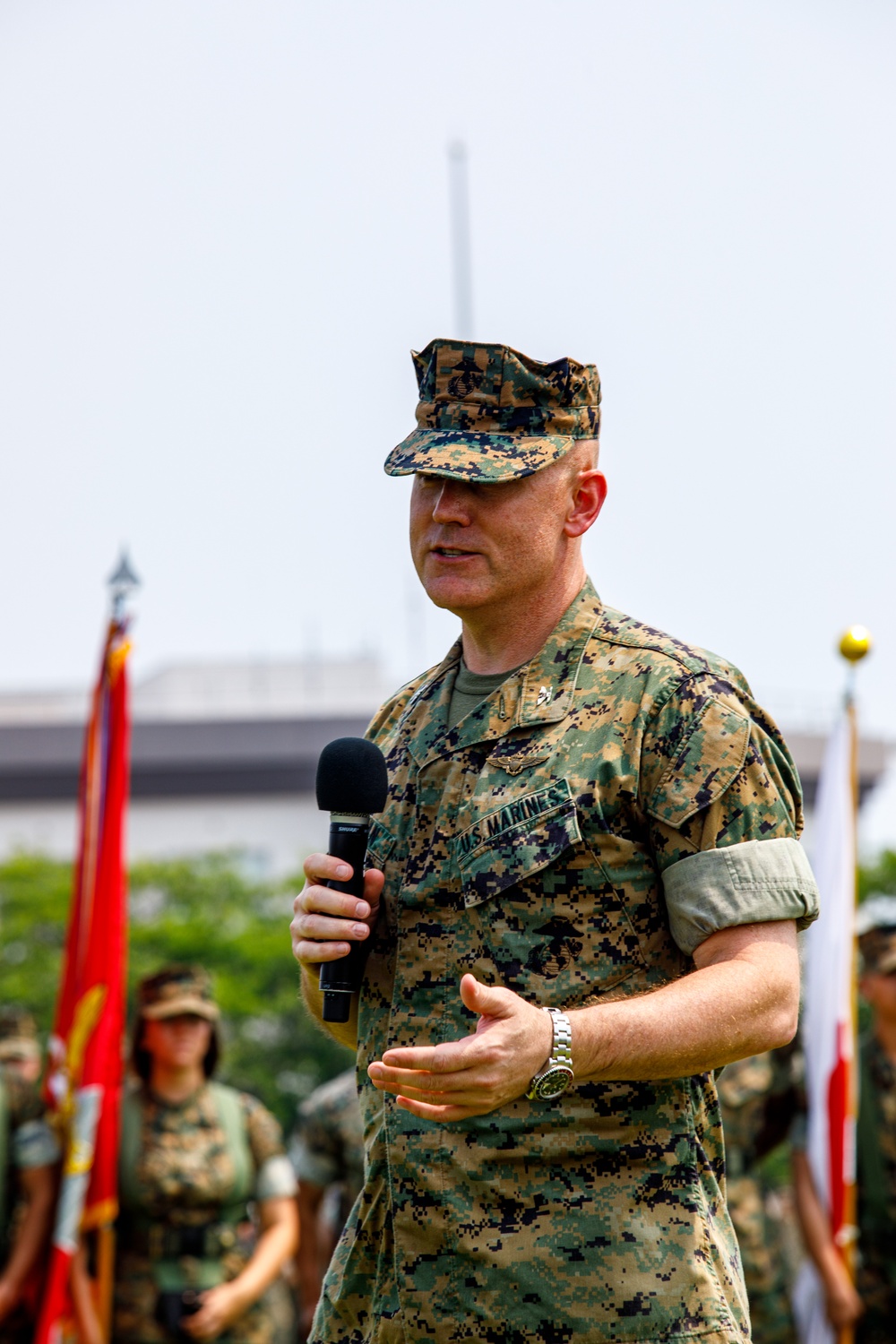 Marine Corps Air Station Iwakuni Change of Command Ceremony